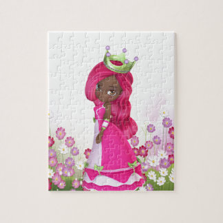 African American Princess Jigsaw Puzzle