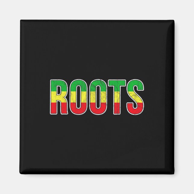 African American Roots Flag - Black History Pride  Magnet (Front)