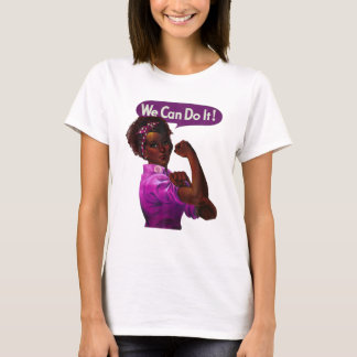 African American Rosie the Riveter Black History T-Shirt