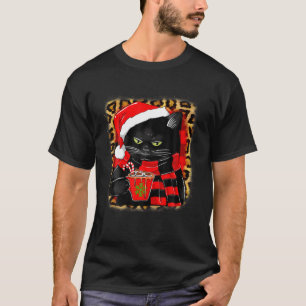 African American Santa Black Merry Christmas 2021 T-Shirt
