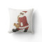 African American Santa Clause Pillow