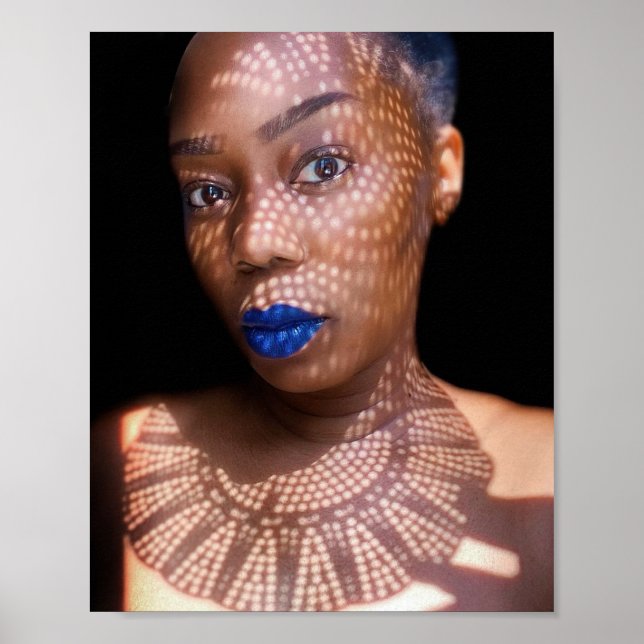 African American Shadow Tribal Print (Front)