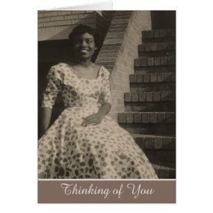 African American Vintage Thinking of You