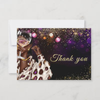 African American Woman Birthday