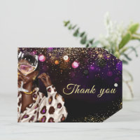 African American Woman Birthday