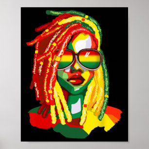 African American Women Art Black History Juneteent Poster