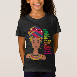 African American Women BHM Melanin Black History M T-Shirt