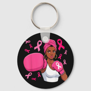 African American Women Fight Breast Cancer Key Ring