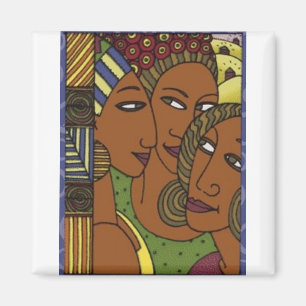 African American Women Magnet