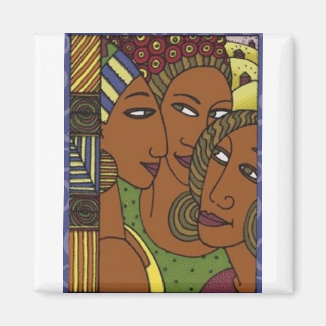 African American Women Magnet (Front)