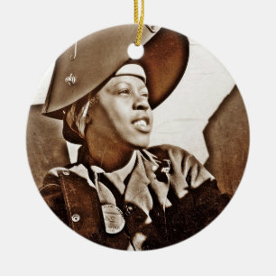 African American Women Patriots Ceramic Tree Decoration