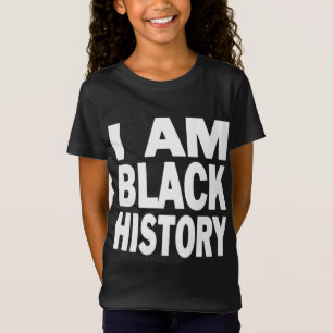 African Americans Heritage Month Afro I am Black H T-Shirt