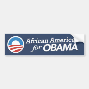 African Americas for Obama Bumper Sticker