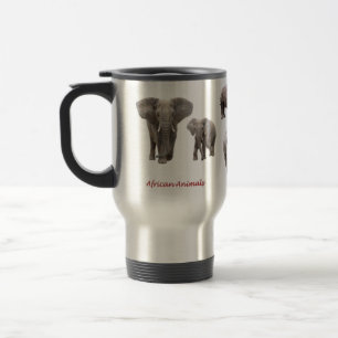 African Animal Mug