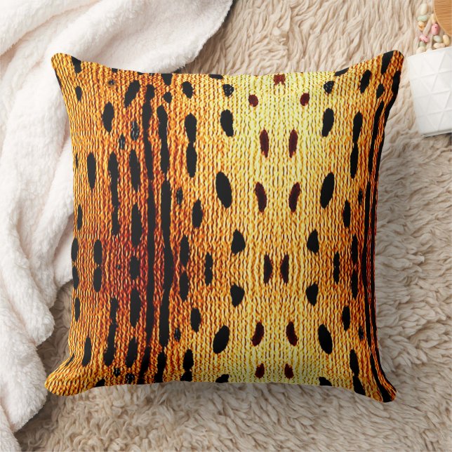 African Animal Print Cushion (Blanket)