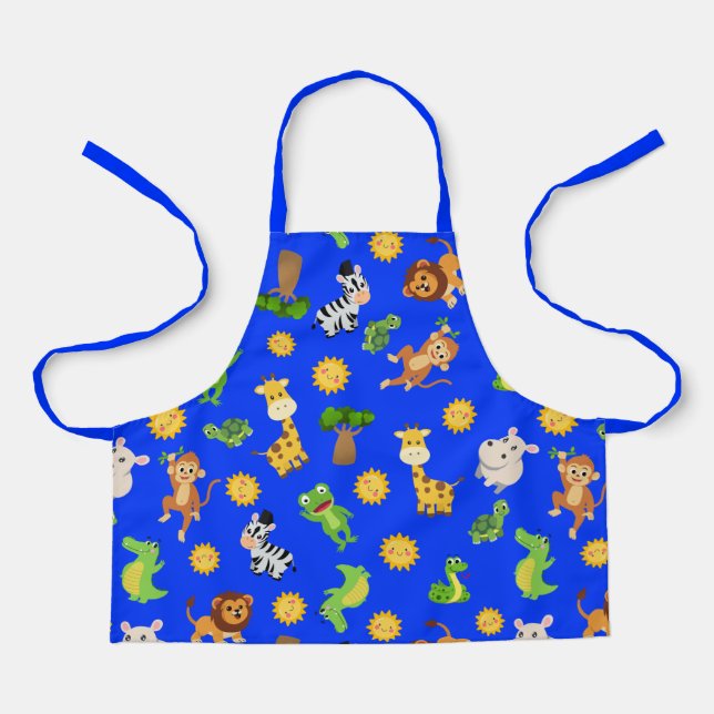 African Animals Apron (Front)