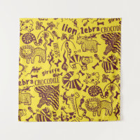 African Animals: Cultural Seamless Pattern.