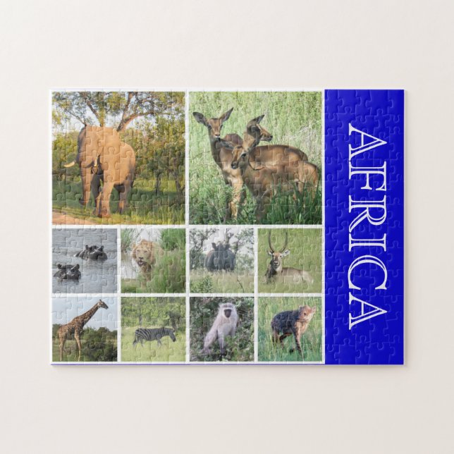 african animals jigsaw puzzle (Horizontal)