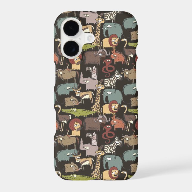 African Animals Pattern (Back)