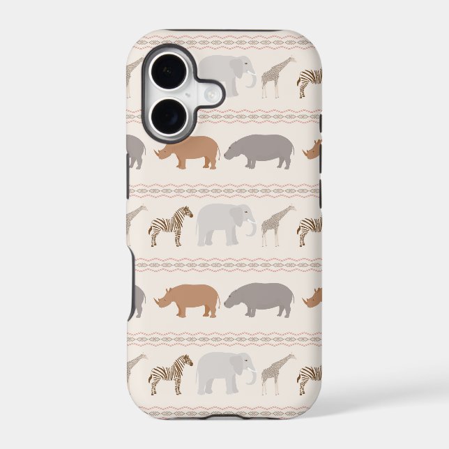 African animals pattern 1 (Back)