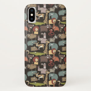 African Animals Pattern Case-Mate iPhone Case