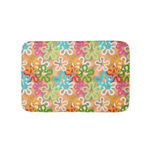 African Ankara Pattern Design Bath Mat