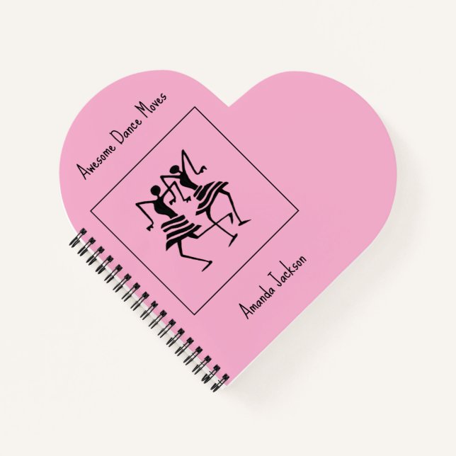 African Art, Awesome Celebration Dance Notebook (Front)