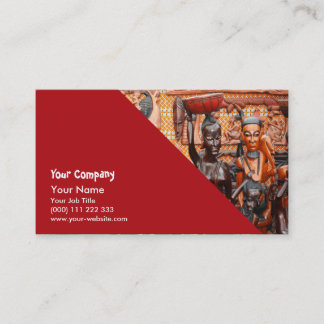 African art business card
