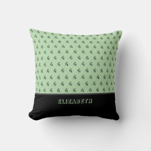 African Art, Festival Dance, Green Cushion