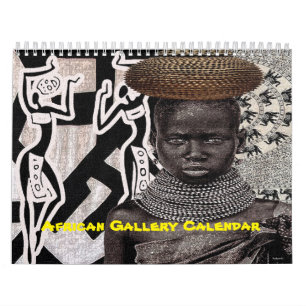 " African Art Gallery" Calendar