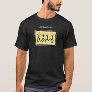 African art Happy Awesome Silhouette Dancers T-Shirt
