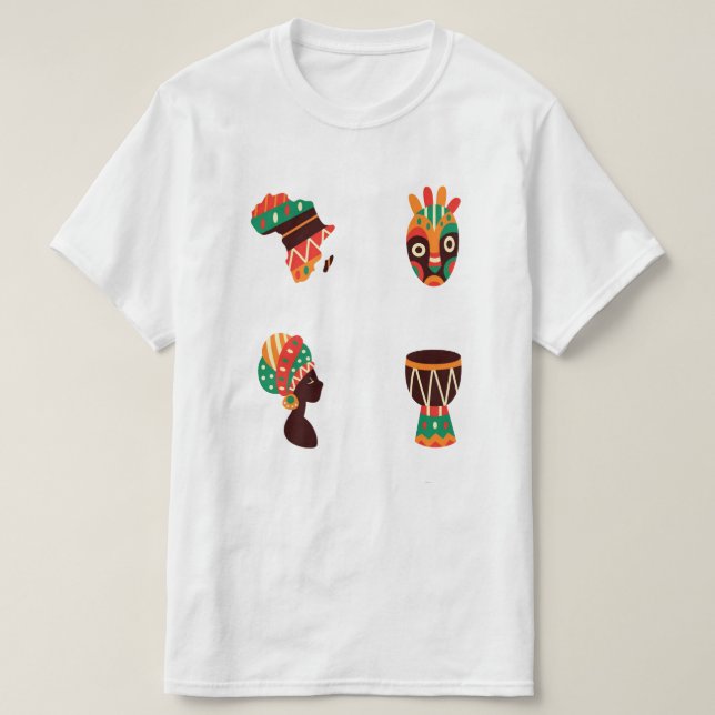 African Art Mens T-Shirt (Design Front)