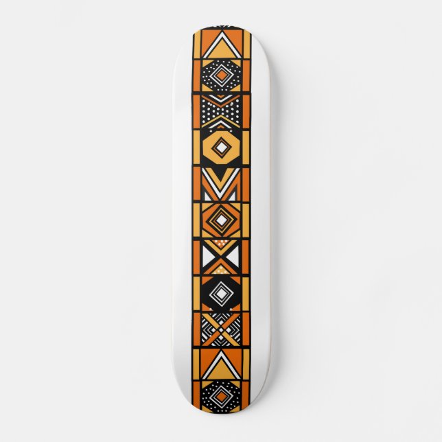 African art pattern skateboard (Front)