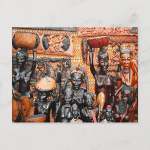 African art postcard