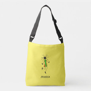 African Art, Reggae Lady Crossbody Bag