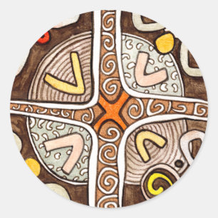 African Art Sticker