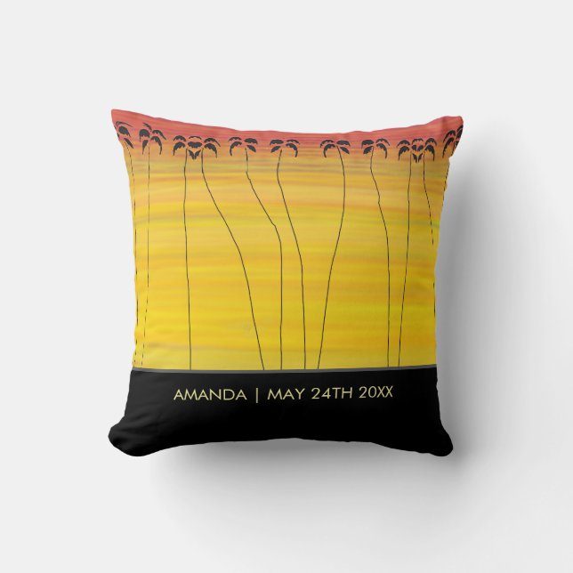 African art, Tropical Sunshine Cushion (Front)