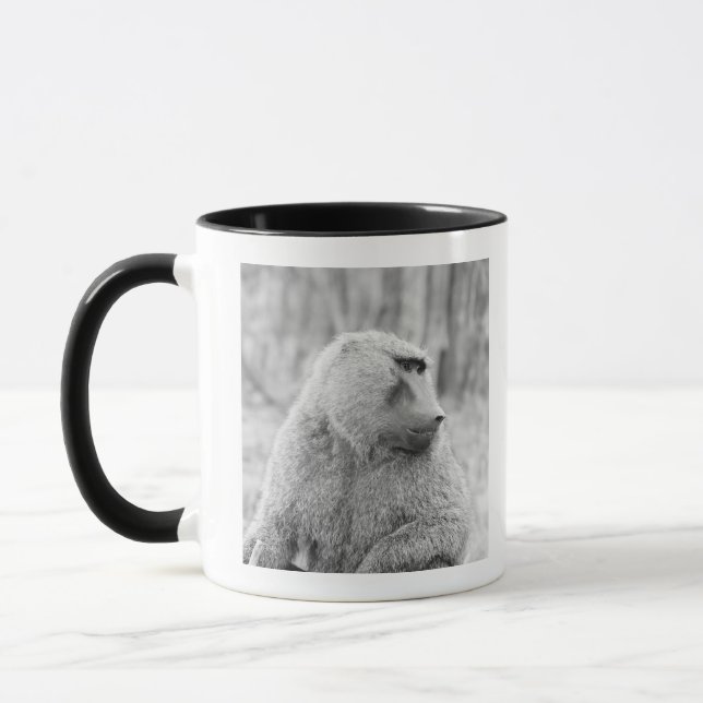 African baboon mug (Left)