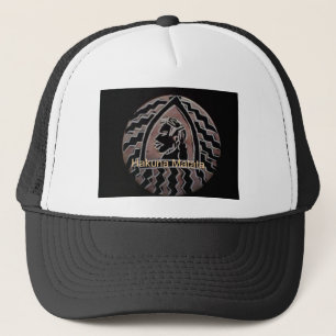 African Beauty: Bongo Maasai Portrait Tribal Art Trucker Hat