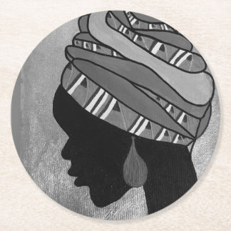 African beauty coasters