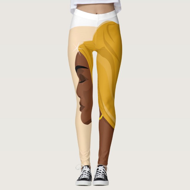 African Beauty Leggings (Front)