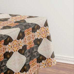 African Beauty - Watercolor Painting - Art Tablecloth