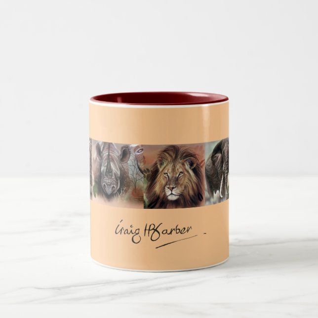 African Big 5 Mug (Center)