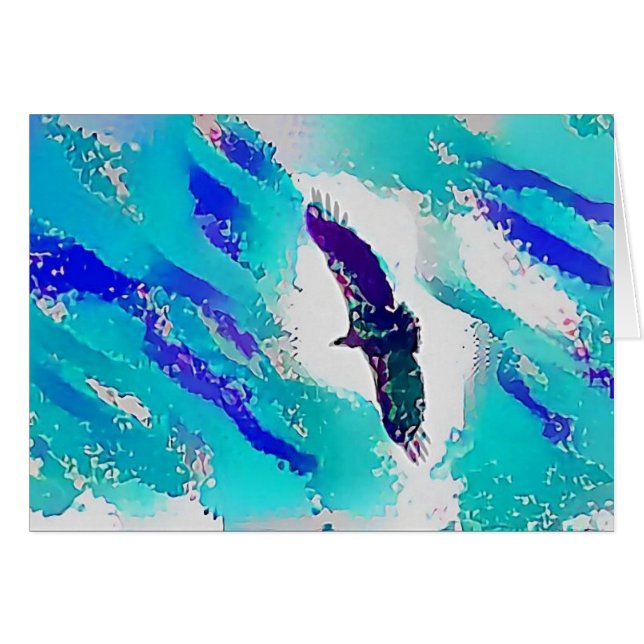 African bird of prey (Front Horizontal)