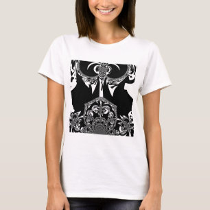 African Black and White Art Print T-Shirt