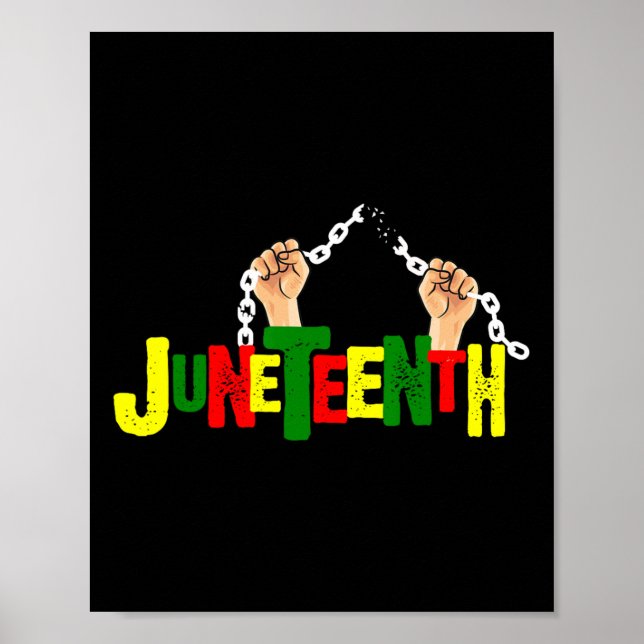 African Black Free-ish Since 1865 Independence  Poster (Front)