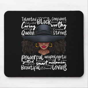 African Black History African American Ladies June Mouse Pad