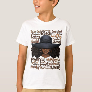 African Black History African American Ladies June T-Shirt