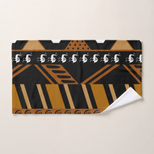 African Bogolan Design Towel Set