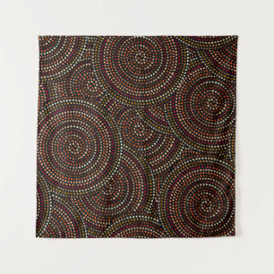 African Boho: Tribal Seamless Art. Tapestry